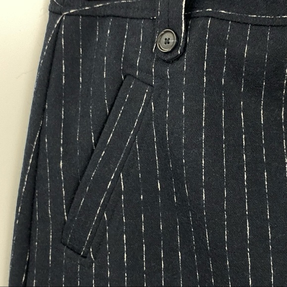 Ann Taylor Loft Navy Striped Skirt SZ 2 NWT - Picture 7 of 7